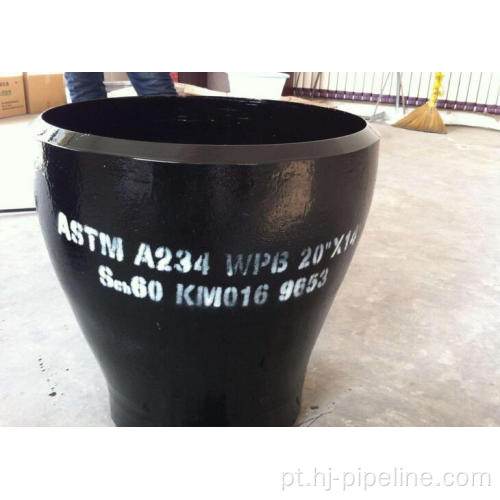 Redutor de tubos tipo concêntrico ASTM A234WPB